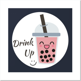 Boba Lover - Happy Cup Posters and Art